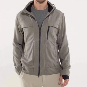 LULULEMON Houndstooth Men’s Full Zip City Jacket